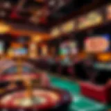 Overview of online casino platforms showcasing diverse games