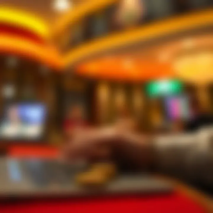 Secure online transaction illustrating safety measures