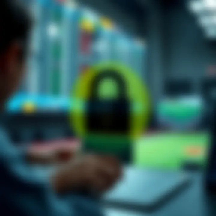 Secure betting environment with encryption symbols