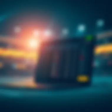 A digital representation of an online betting platform