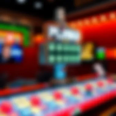 Visual representation of Plinko's game structure