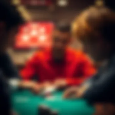 Psychological aspects in poker
