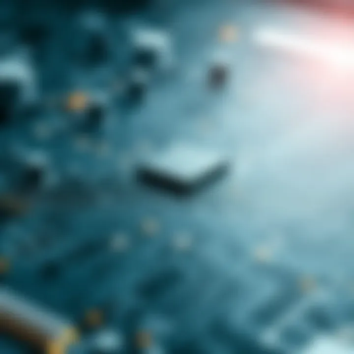 Technical schematics of a proxy server