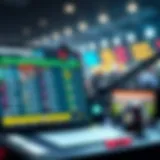 Dynamic user interface of a racing betting site