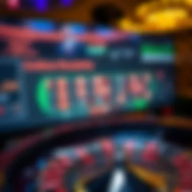 A digital interface for online roulette