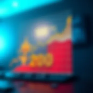 Graph depicting the Ruble's economic impact