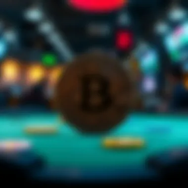 Ensuring Security in Bitcoin Gambling Graphic depicting the security features in Bitcoin transactions