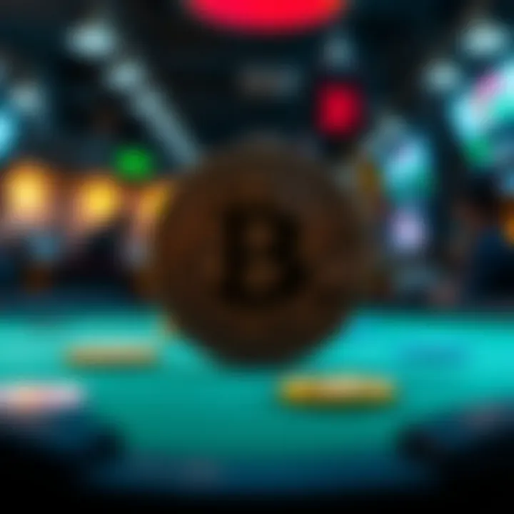 Ensuring Security in Bitcoin Gambling Graphic depicting the security features in Bitcoin transactions