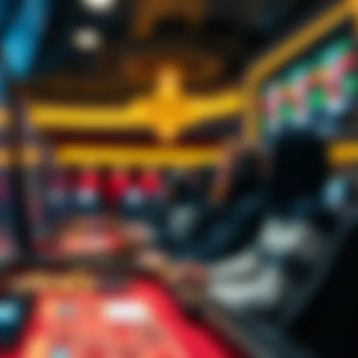 Visual representation of security measures in online gaming environments