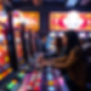 Engaging Gameplay Experience A visual representation of slot demo gameplay, highlighting user interaction and excitement