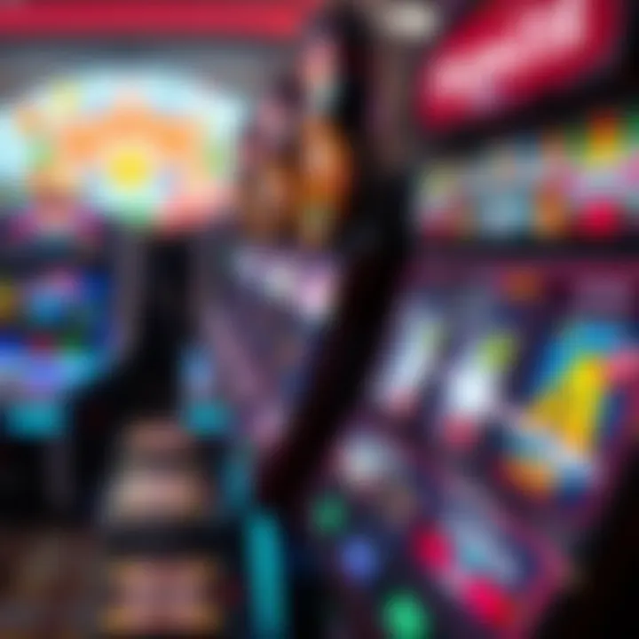 Intricate Design of Slot Machines An intricately designed slot machine showcasing vibrant graphics and engaging themes