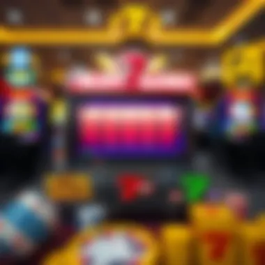 An infographic detailing different types of slot games