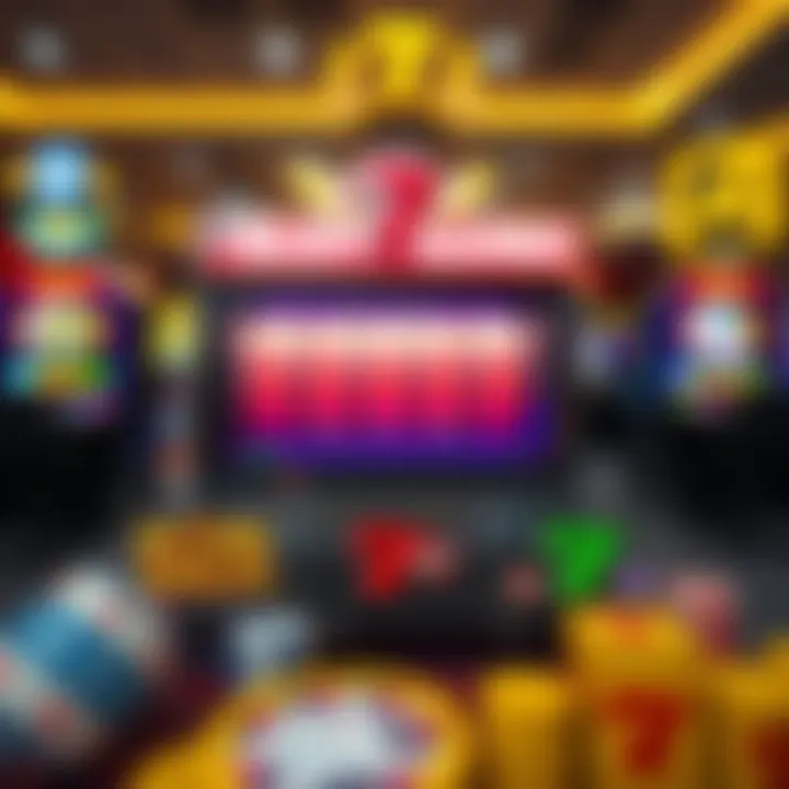 An infographic detailing different types of slot games