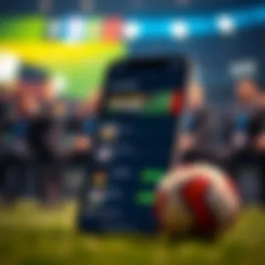 Screenshot of the SportingBet app showcasing betting options and features.