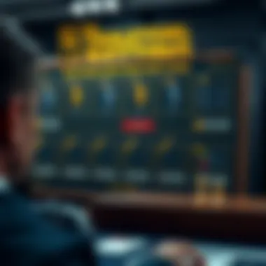 A strategy board illustrating betting tactics