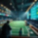 Concept of stake betting explained visually