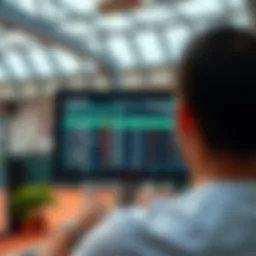 Tennis betting odds displayed on a digital screen