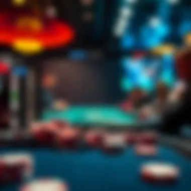 A comprehensive comparison chart of top online poker platforms.