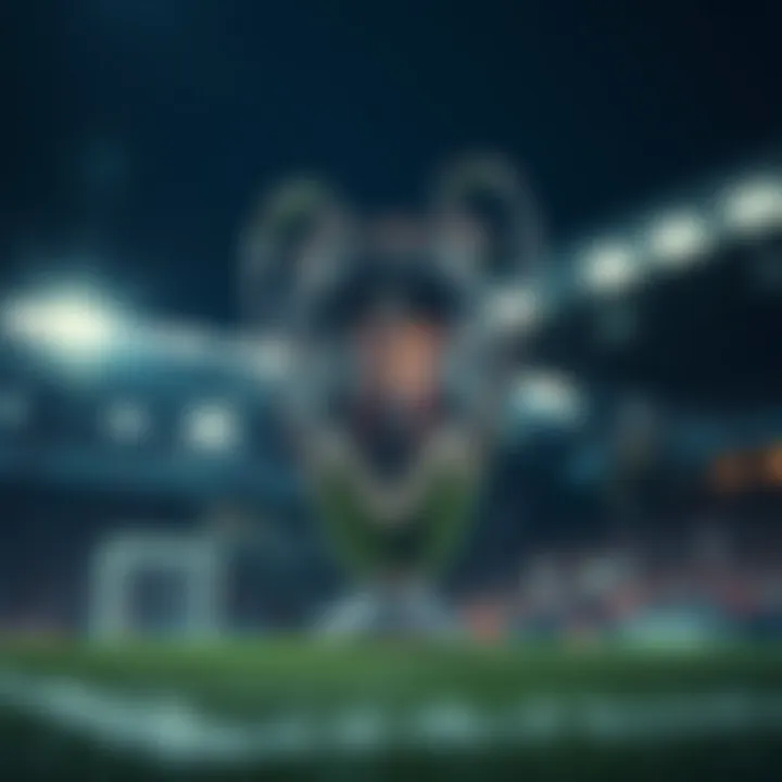 Current standings in UEFA Champions League