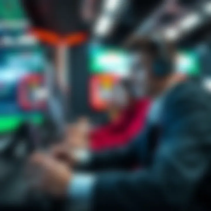 Graphical depiction of user experience in online betting