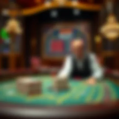 Strategic analysis of betting in virtual baccarat