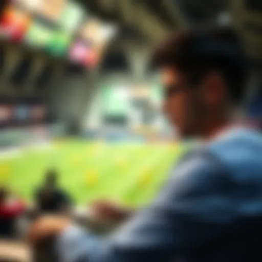 Conceptual representation of a betting environment